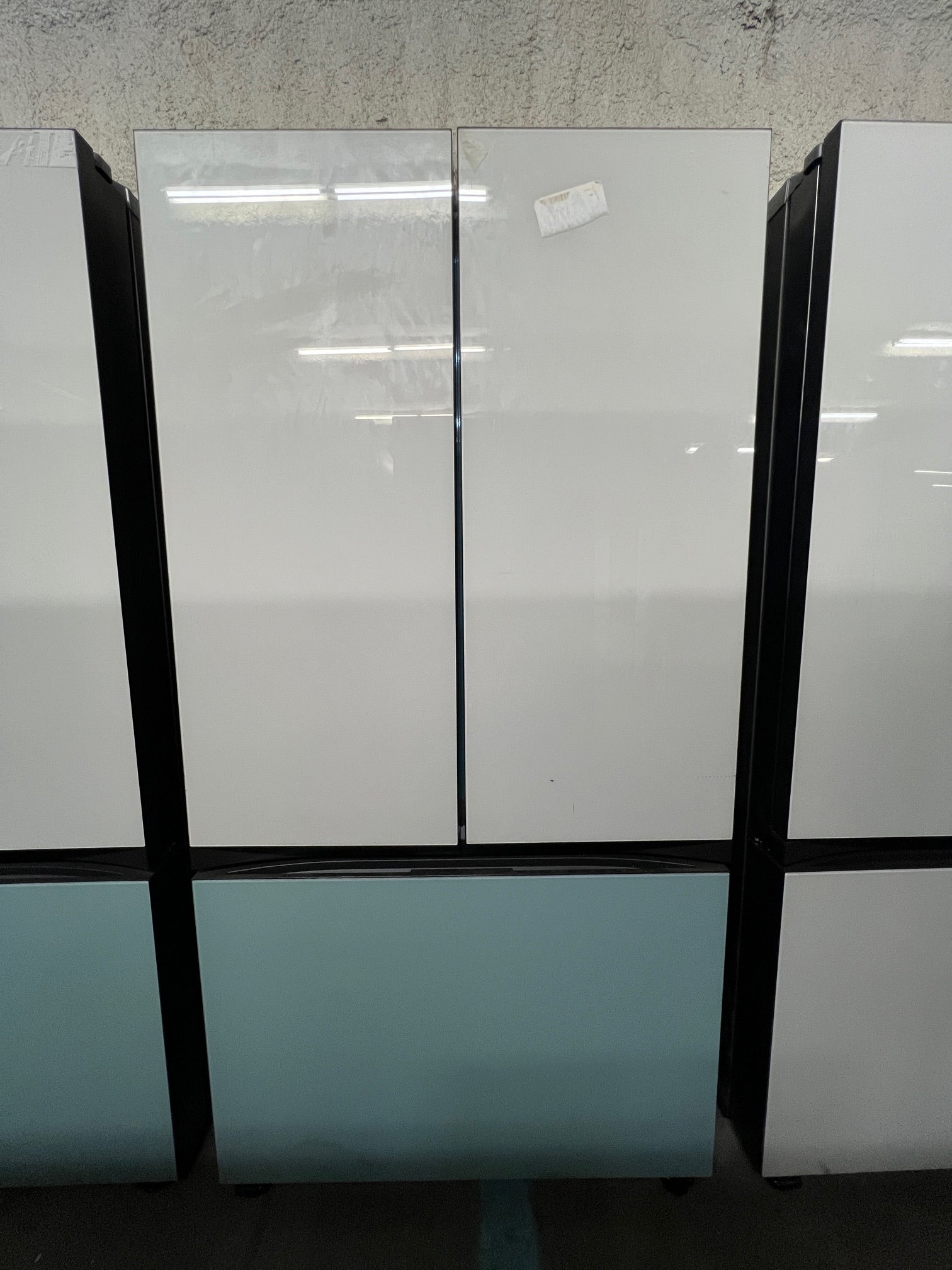 Samsung BESPOKE 30 cu. ft. 3-Doors White & Blue